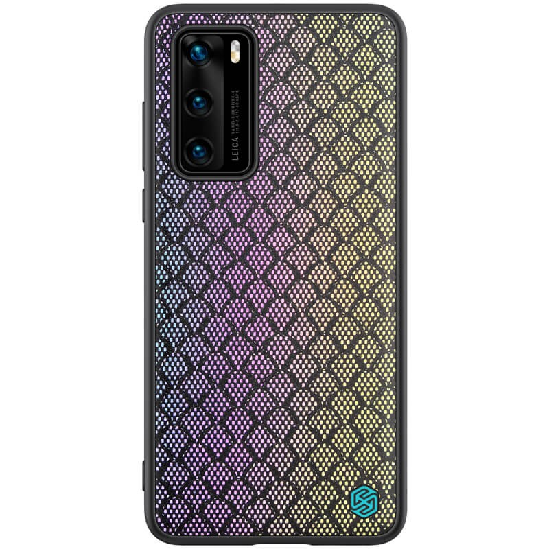 Huawei P40, Szilikon tok, műanyag hátlappal, közepesen ütésálló, Nillkin Twinkle, színes (G94440)