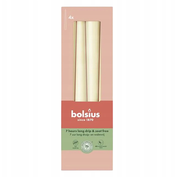 Galda sveces 4gab.kaste 245/24mm perlu  8717847160669 8717847160669 (8717847160669)