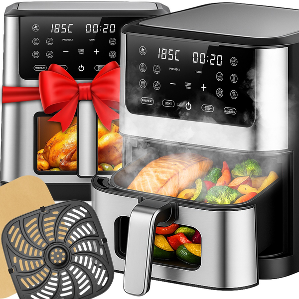 Cuptor fără ulei Retoo Air Fryer XXL, 8 L, 1800 W