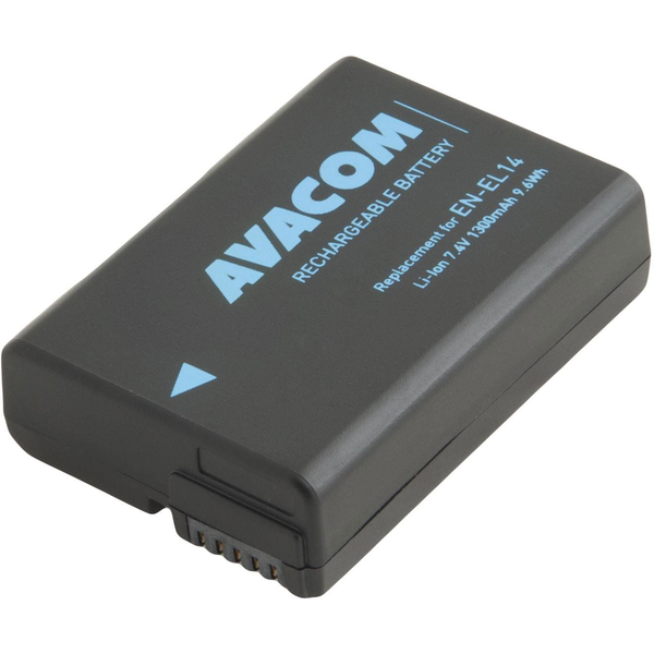 AVACOM Nikon EN-EL14 EN-EL14a EN-EL14e akkumulátor Li-Ion 7.4V 1300mAh 9.6Wh