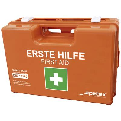 Petex Elsősegély táska DIN 13169 350 x 140 x 240 Narancs (43924035)