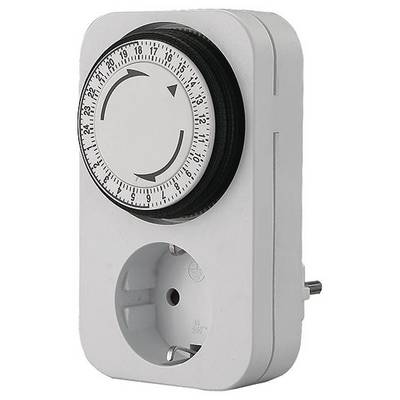 Bachmann 852.101 Időkapcsoló óra Analóg Napi program 3680 W IP20 Folyamatos üzem