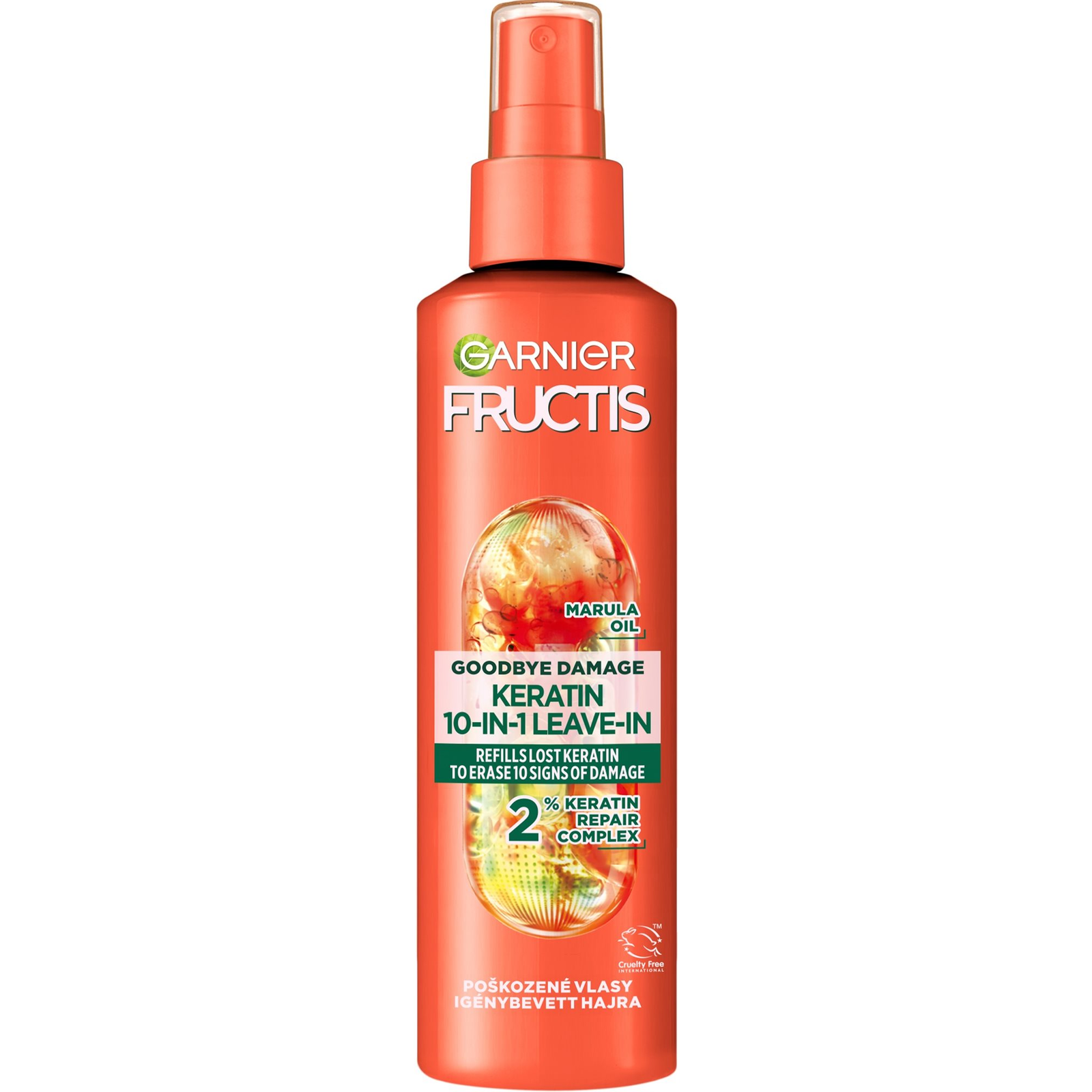 GARNIER Fructis Goodbye Damage 10in1 spray keratinnal 150 ml (3600542560535)
