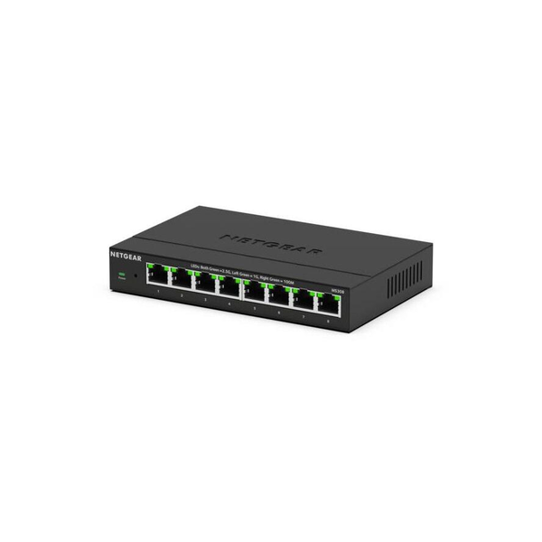 NETGEAR MS308E Ikke administreret 2.5G Ethernet (100/1000/2500) Sort