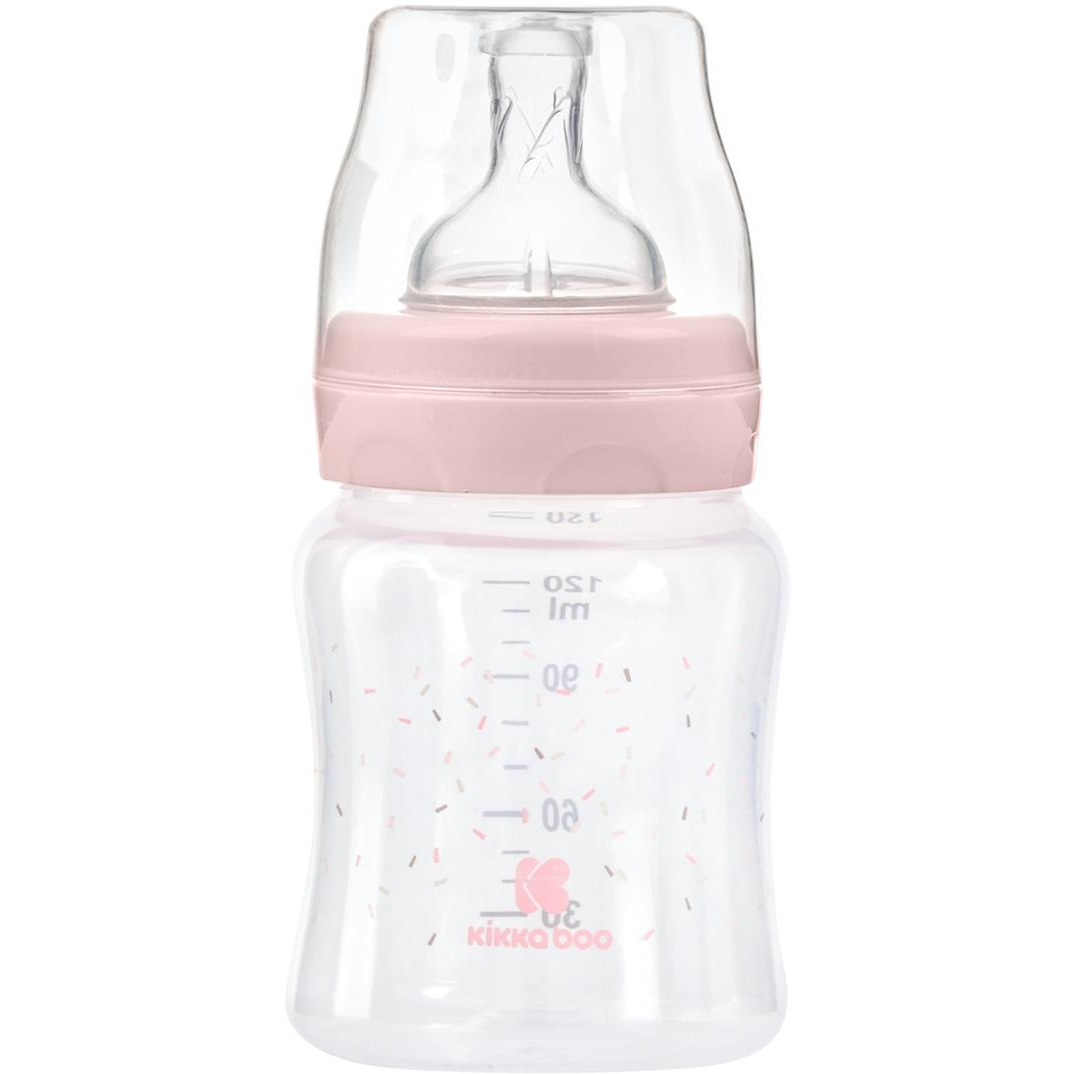 KikkaBoo Hippo Dreams palack 120 ml rózsaszínű (3801302021277)