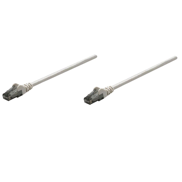 Intellinet RJ-45 M/M, 20m netværkskabel Grå Cat6 U/UTP (UTP)
