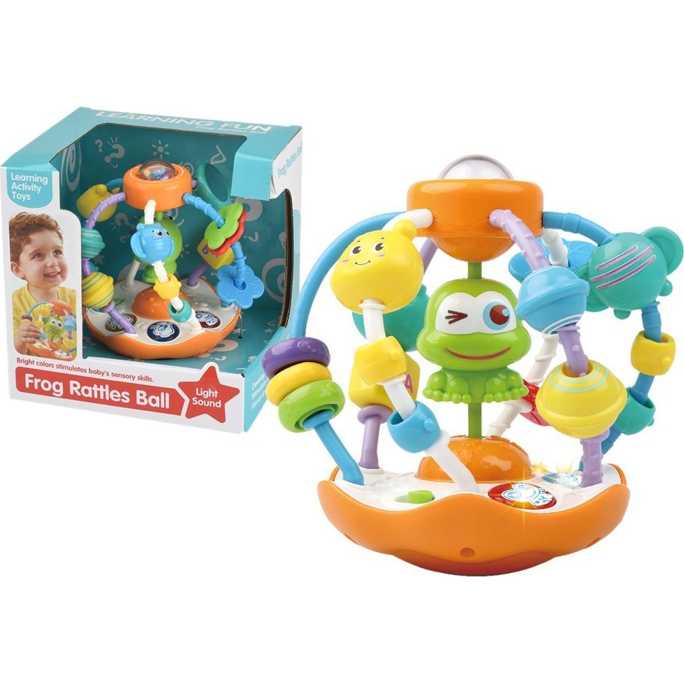 Interaktív Békás Labdajáték - Zenével (12673)