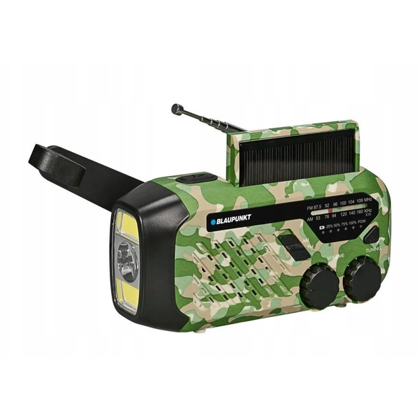 Hálózati és elemes AM/FM rádió Blaupunkt ER10GC, túlélő rádió