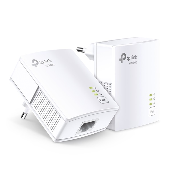 TP-Link TL-PA7017 KIT PowerLine мрежов адаптер 1000 Мбит/с Ethernet LAN Бяла 2 броя