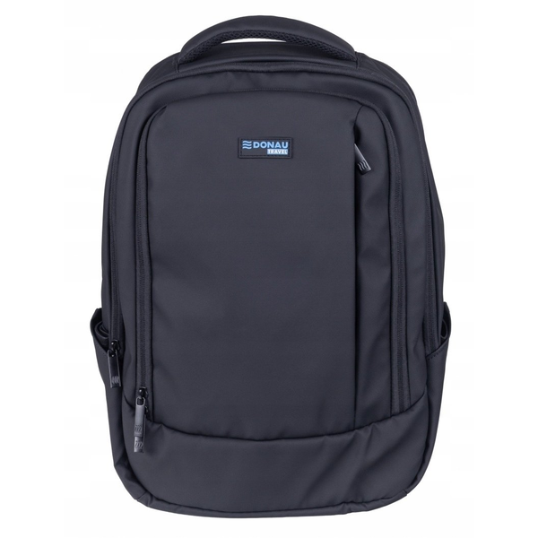 Plecak turystyczny Bange Plecak DONAU TRAVEL Berlin, 15,6", 16l, USB + kabel, czarny