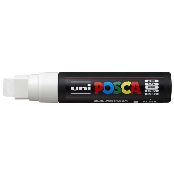 Uni POSCA PC-17K fehér marker