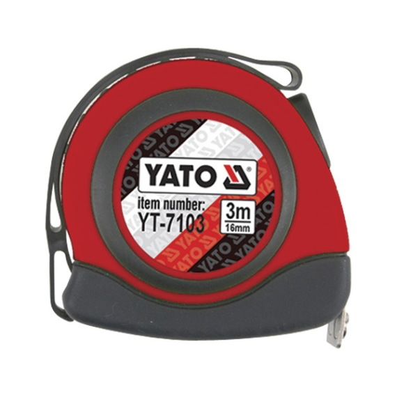 YATO YT-7103 Mérőszalag - Mágneses, 3m/16 mm (YT-7103)