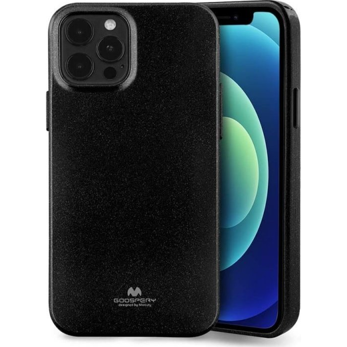 Mercury Jelly Apple iPhone 14 Pro Max szilikon tok, fekete (8809887825339)