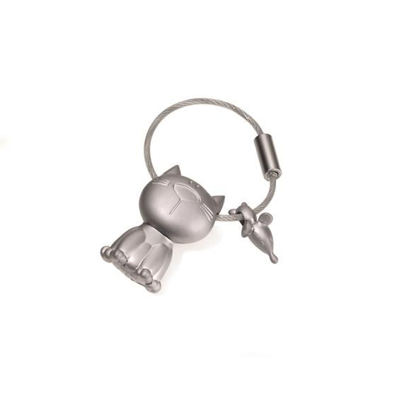 Troika KR14-20/MA kulcstartó "Cat + mouse" (TROKR1420MA) (TROKR1420MA)