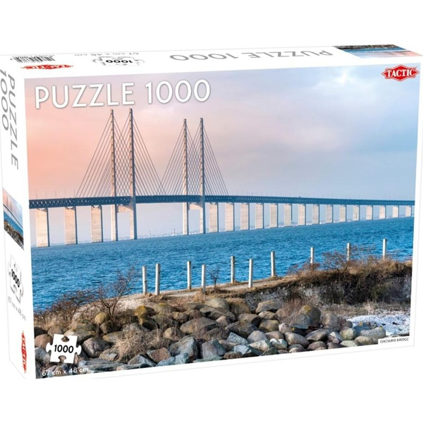 Tactic 56683 puzzel Legpuzzel 1000 stuk(s) Liggend