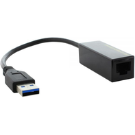 Karta sieciowa MicroConnect USB - RJ-45 Czarny (USBETHGW10)