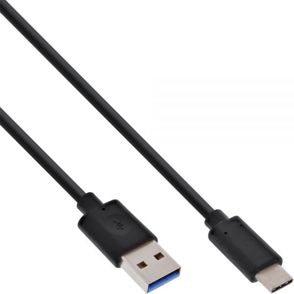 InLine 35714 USB kábel USB 3.2 Gen 2 (3.1 Gen 2) 1,5 M USB C USB A Fekete