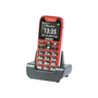 Evolveo EasyPhone EP-500 GSM mobiltelefon időseknek piros