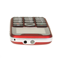Evolveo EasyPhone EP-500 GSM mobiltelefon időseknek piros