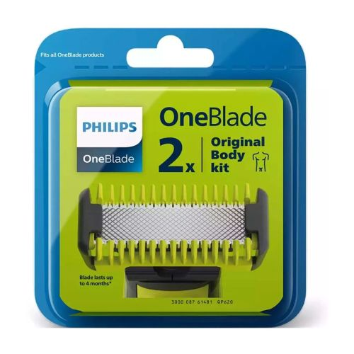 Sada náhradních břitů pro holicí strojek Philips OneBlade Face + Body