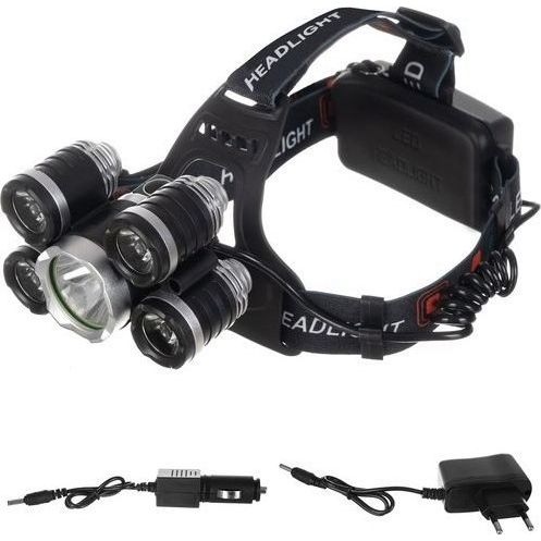Fejlámpa 5 x LED T6 CREE LED T6 (5902802922076)