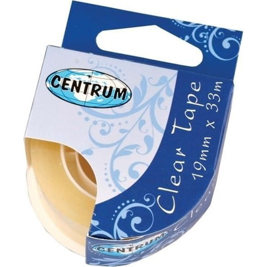 Centrum TAŚMA KLEJĄCA 19X33 CENTRUM PRZEZROCZYSTA 80153