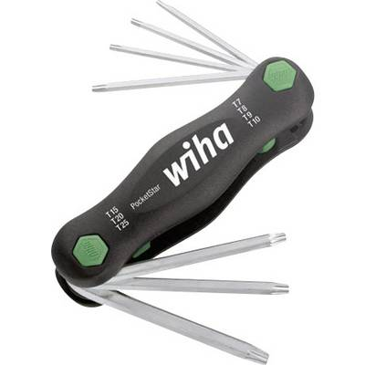 Wiha Pocketstar 7 részes kulcstartós, zseb Torx csavarhúzókészlet (23053)
