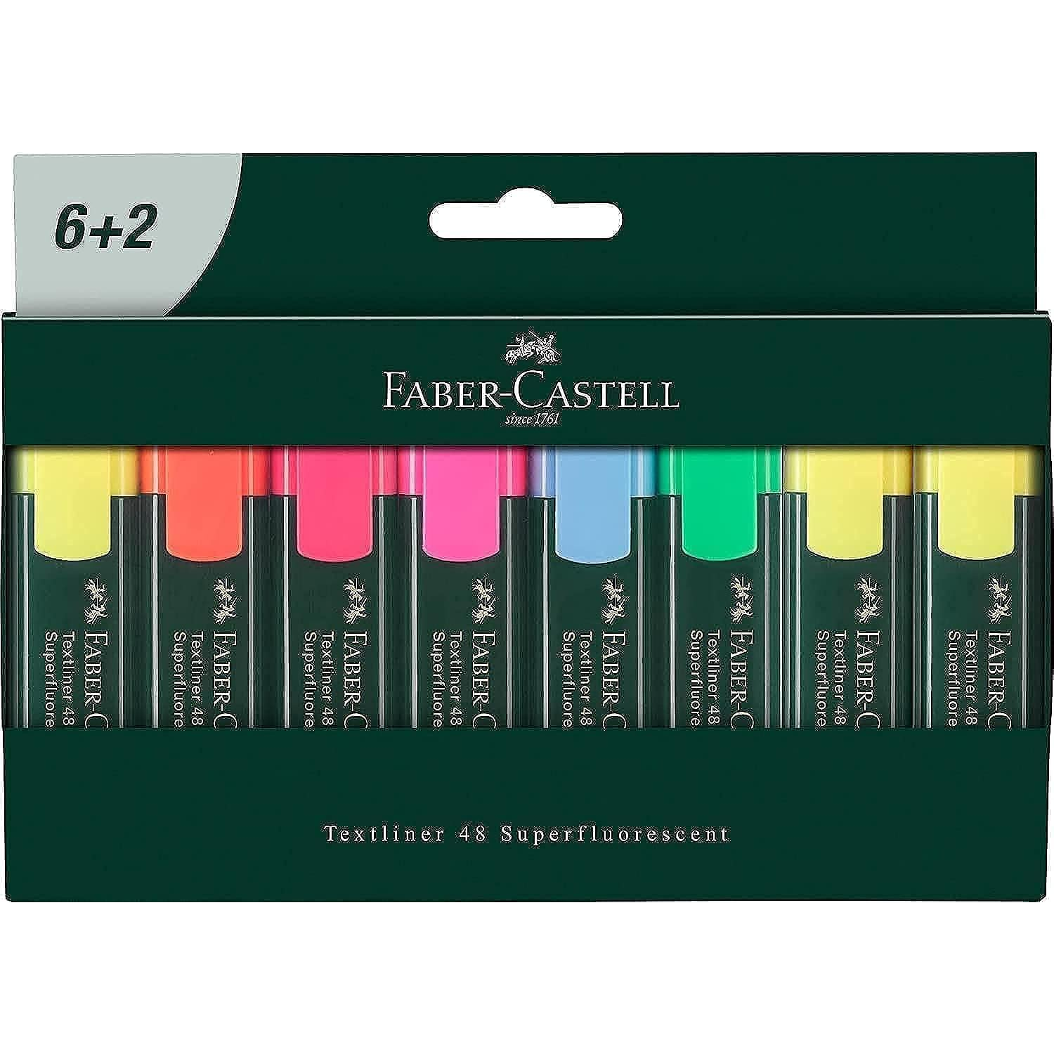 Faber Castell Textmarker TL 48 8er Kartonetui (254863)