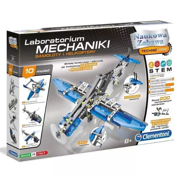 Clementoni Fémépítő szett - Repülő (97455)