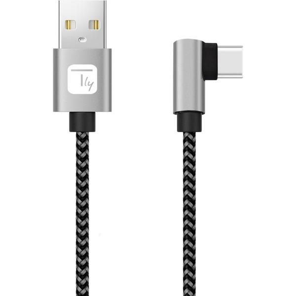 Techly ICOC MU2AC9-005-AL cavo USB USB 2.0 USB A USB C Nero, Grigio