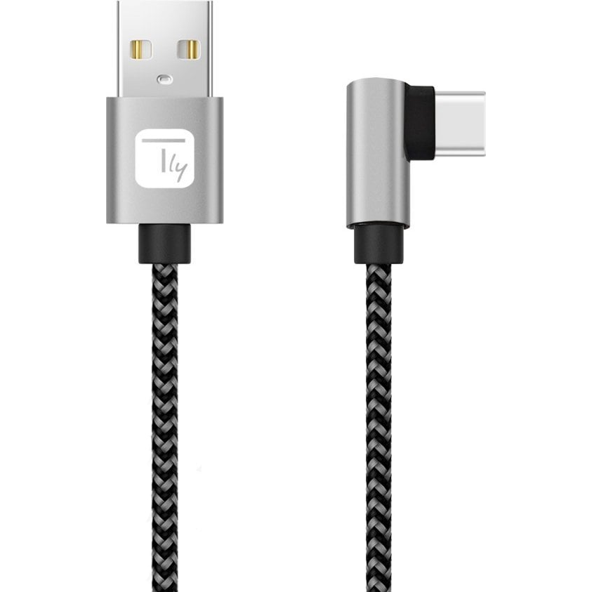 Techly ICOC MU2AC9-005-AL USB kábel USB 2.0 0,5 m USB A USB C Čierna, Šedá (ICOC MU2AC9-005-AL)