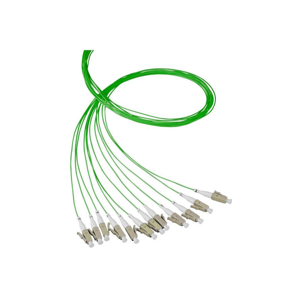 EFB Faserpigtail LC 50/125 OM4, violett, 2m