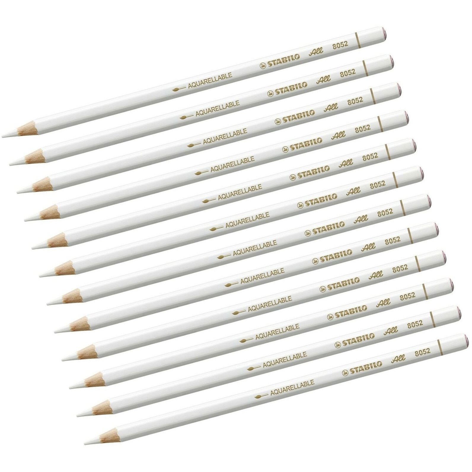 STABILO All színes ceruza, fehér, 12 db (4006381220231)