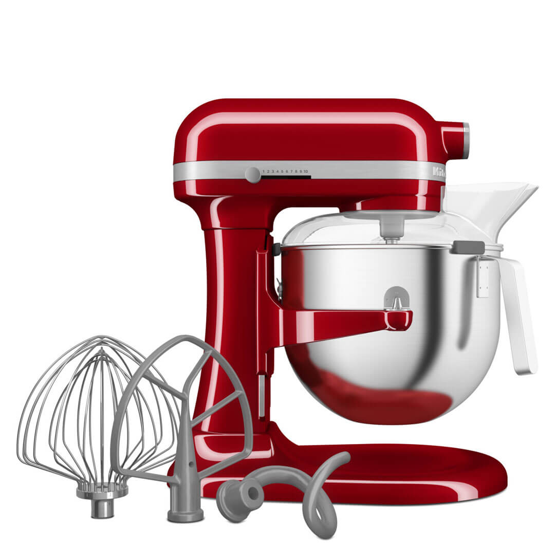 KitchenAid 5KSM70JPXEER Heavy Duty Konyhai robotgép 6,6L - Piros (5KSM70JPXEER)