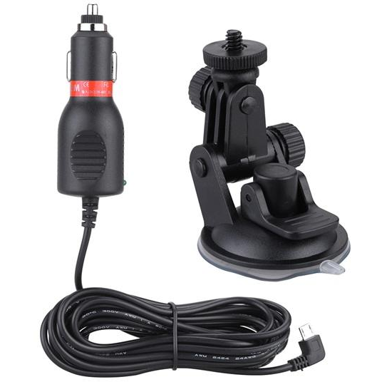 SJCAM Autós szett (tartó + 2A töltő) SJCAM kamerához (SJCARKITALLVER)