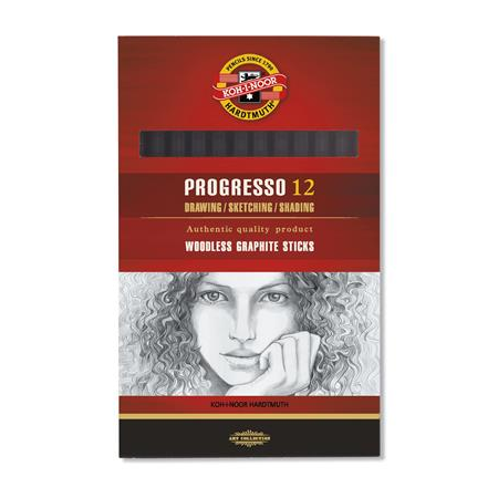 Koh-I-Noor 8911 Progresso 4B Grafitceruza (12 db) (7130030006)