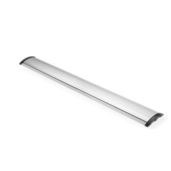 ROLINE Taposó csatorna, 2-csatornás, alumínium, padlókábel burkolat, 139 x 22 mm, ezüst, 1,1 m
