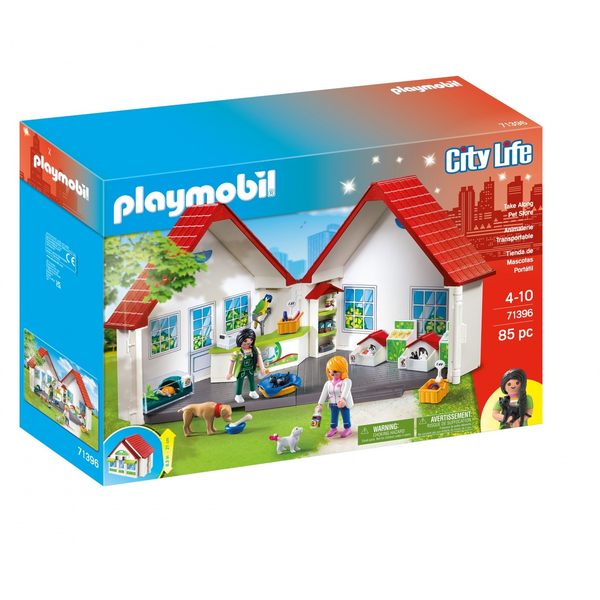 Playmobil City 71396 Přenosný zoologický obchod