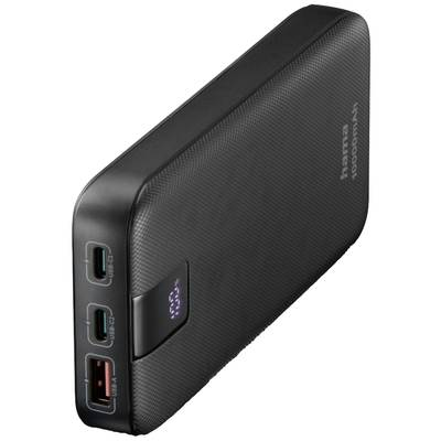 Powerbanka HAMA PD 10 10000 mAh Antracitová (00201718)
