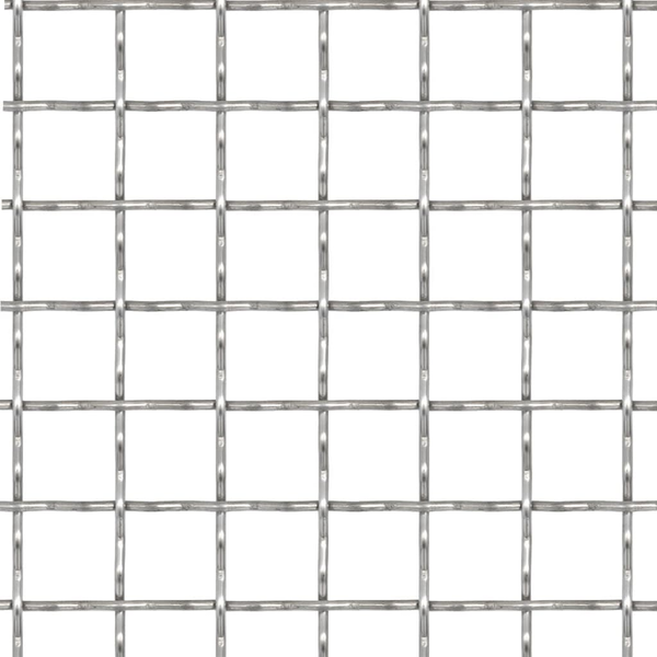 krimpelt rozsdamentes acél kerti drótkerítés 100x85cm 11x11x2mm