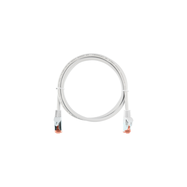 Nikomax S/FTP CAT6a Patch kábel 2m - Fehér