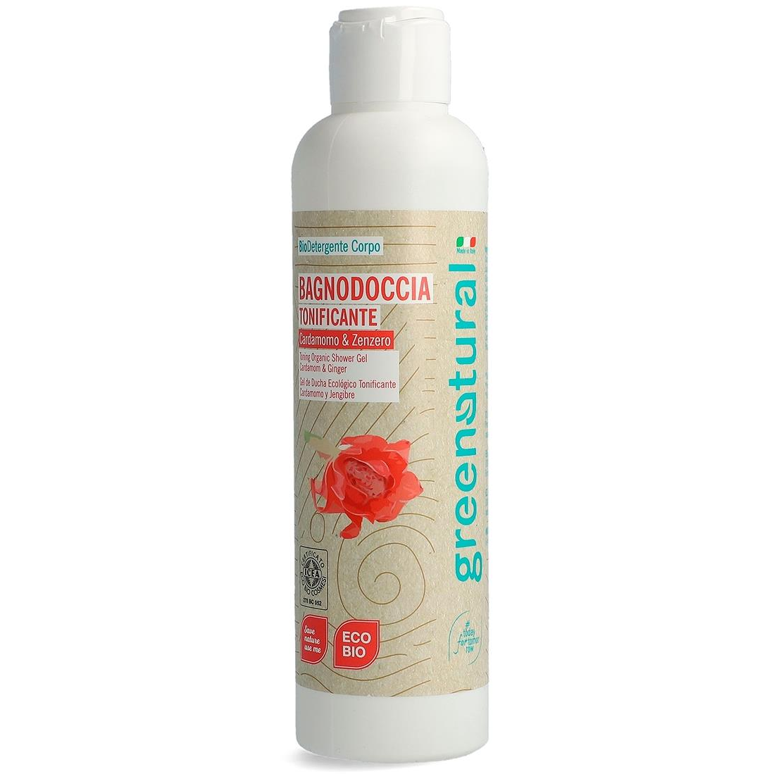 GREENATURAL tonizáló kardamom és gyömbér 250 ml (8052400931981)