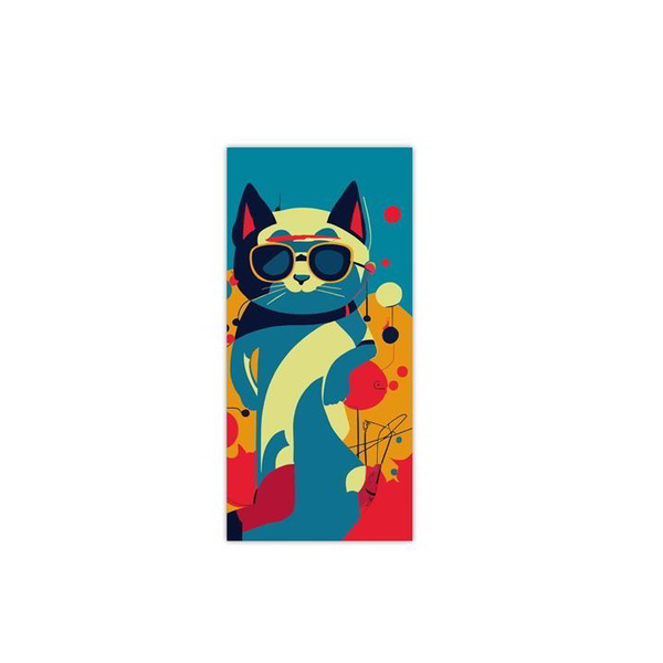 Dayliner Colors Astro Cat 170 x 80mm Zsebnaptár - Mintás