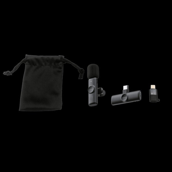 Mikrofon Deltaco Belaidis vlogging mikrofonas DELTACO USB-C/Lightning, 1-pack / VLOG-100