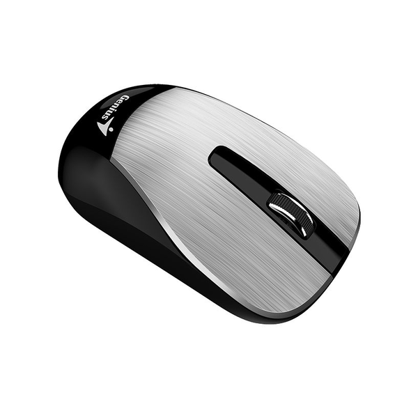 Mouse wireless Genius ECO-8015, 1600 DPI, argintiu