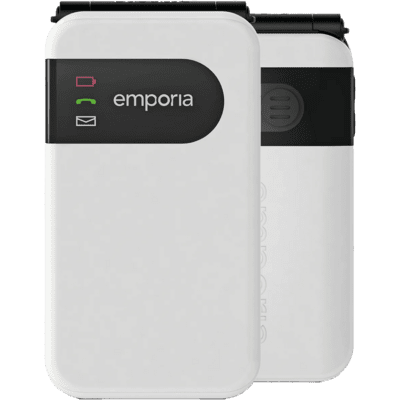 Emporia SIMPLICITYglam 4G 2,8" fehér flip telefon