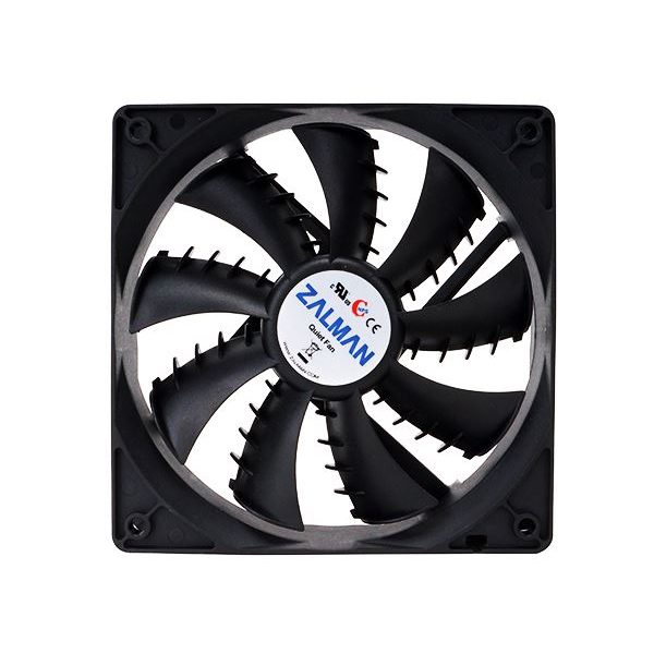 Zalman ZM-F1 PLUS(SF) Chladicí systém pro počítač Počítačová skříň Ventilátor 8 cm Černá