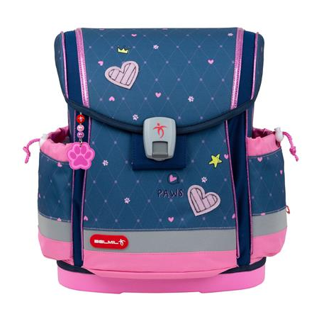 Belmil Classy Plus Hearts iskolatáska - Mintás