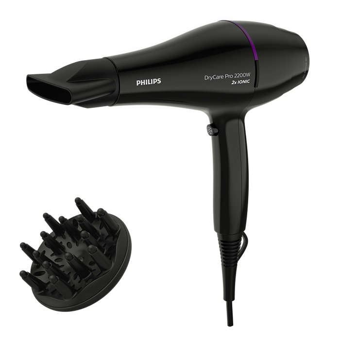 Philips DryCare BHD274/00 fén 2200 W Čierna (BHD274/00)