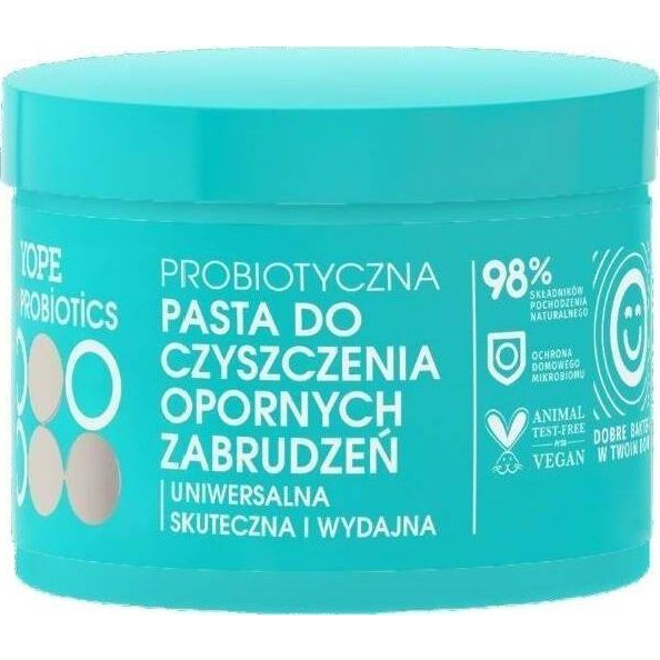 Yope Probiotics probiotyczna pasta do czyszczenia opornych zabrudzeń 160g